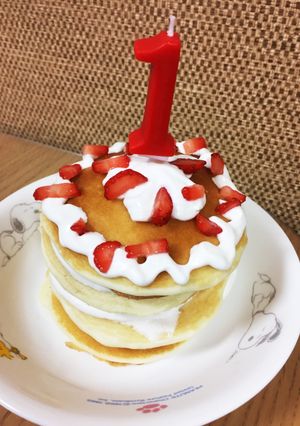 卵小麦牛乳なし!離乳食後期米粉のケーキ-レシピのメイン写真