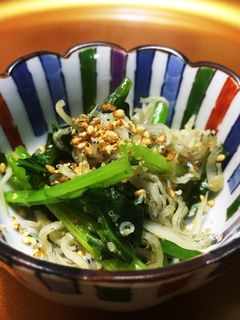 蕪の葉とじゃこのさっくり炒め煮-レシピのメイン写真