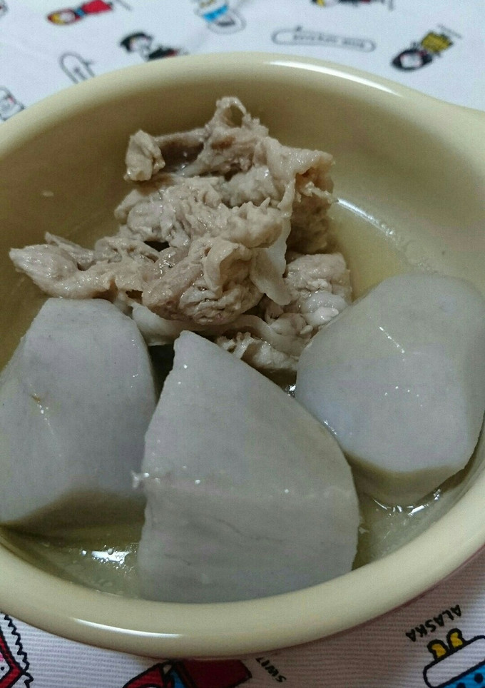 簡単！里芋と豚肉の煮物-レシピのメイン写真