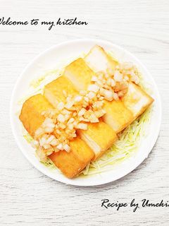 簡単ヘルシー☆厚揚げ油淋鶏-レシピのメイン写真