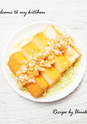 簡単ヘルシー☆厚揚げ油淋鶏-レシピのメイン写真