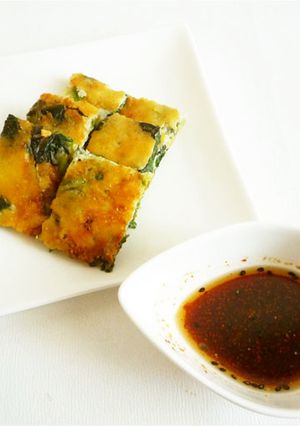 カリカリチーズとほうれん草のチヂミ-レシピのメイン写真