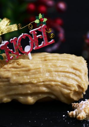 ブッシュドノエル チキン クリスマス-レシピのメイン写真