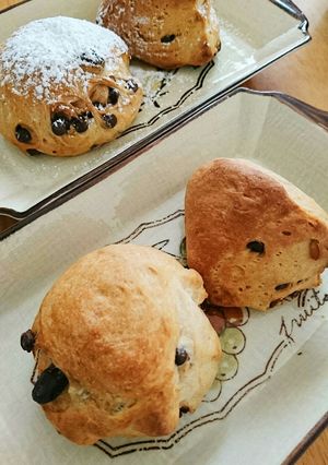 HBでシュトーレン風甘いパン-レシピのメイン写真
