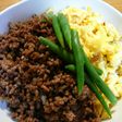 うちの定番☆甘辛牛そぼろ丼
