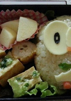 ポケモンキャラ弁～モクロー-レシピのメイン写真