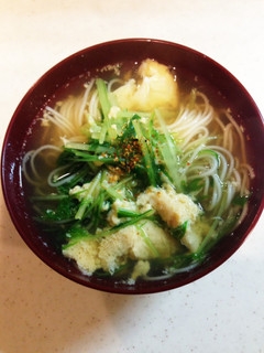 疲れた胃にやさしい、にゅうめん-レシピのメイン写真