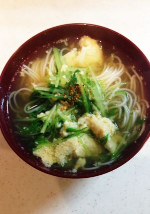 疲れた胃にやさしい、にゅうめん-レシピのメイン写真