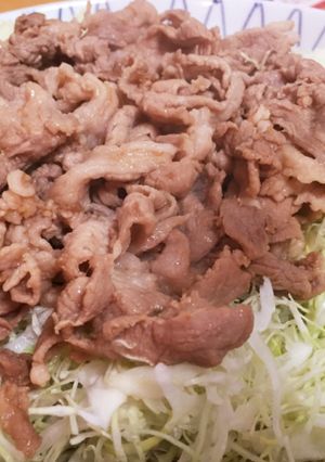 【簡単】たっぷりキャベツの生姜焼き-レシピのメイン写真
