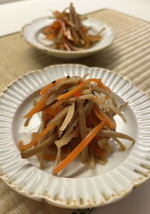 普通のきんぴら牛蒡-レシピのメイン写真