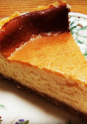 さっぱり濃厚ベイクドチーズケーキ-レシピのメイン写真