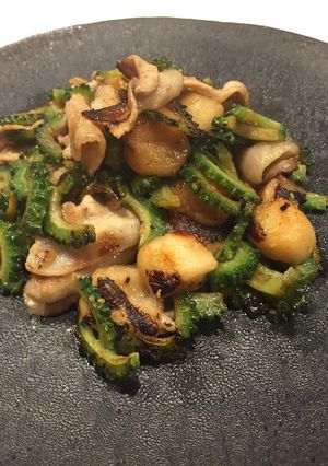 ゴーヤとバラ肉の味噌炒め　-レシピのメイン写真