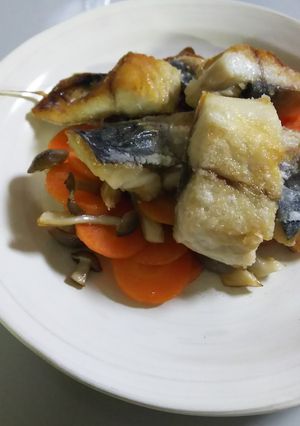 ゆず香る鯖としめじの簡単おかず-レシピのメイン写真