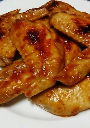 手羽先で！照り焼きチキン-レシピのメイン写真