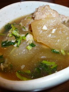 冬瓜と鶏だんごのスープ煮-レシピのメイン写真