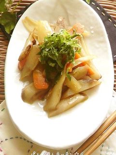 ⁂シャキシャキ!キクイモのきんぴら⁂-レシピのメイン写真
