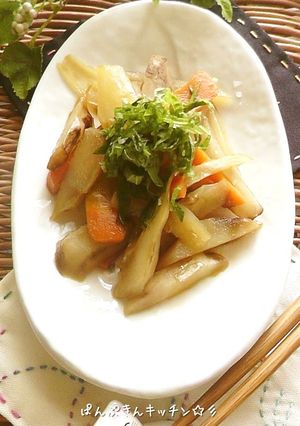 ⁂シャキシャキ！キクイモのきんぴら⁂-レシピのメイン写真