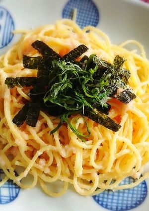 パスタ屋一丁目風♪たらこパスタ-レシピのメイン写真