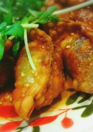簡単！カリカリ揚げ餃子♪-レシピのメイン写真