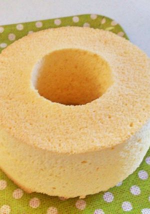強力粉で失敗なし！お手軽♡シフォンケーキ-レシピのメイン写真