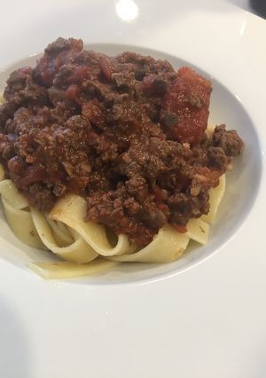 鹿肉のラグーのパスタ-レシピのメイン写真