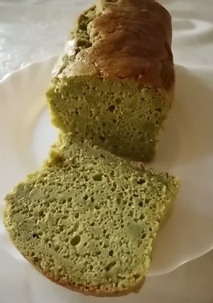 ノンバター⭐抹茶の豆腐パウンドケーキ⭐-レシピのメイン写真