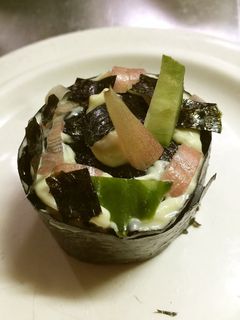 サワラの海苔巻き寿司ケーキ-レシピのメイン写真