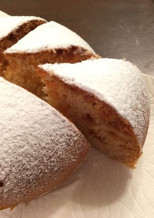 甘〜いキャラメルシナモンケーキ炊飯器-レシピのメイン写真