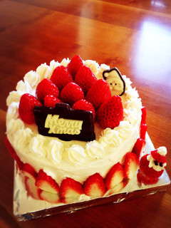 x'masケーキ デコレーション-レシピのメイン写真
