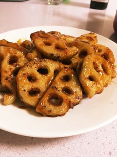 レンコンのもっちり照り焼き-レシピのメイン写真
