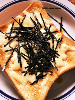 超絶簡単☆海苔チーズトースト!-レシピのメイン写真