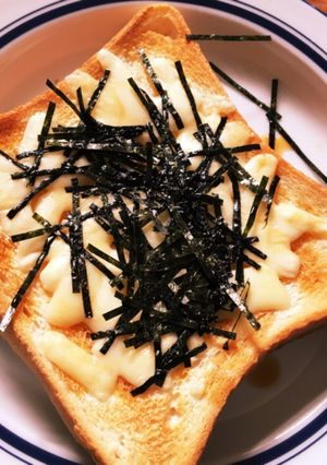 超絶簡単☆海苔チーズトースト！-レシピのメイン写真