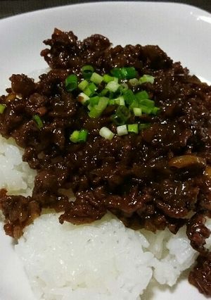 簡単そぼろ丼-レシピのメイン写真