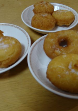 昔ながらの手作りドーナツ-レシピのメイン写真