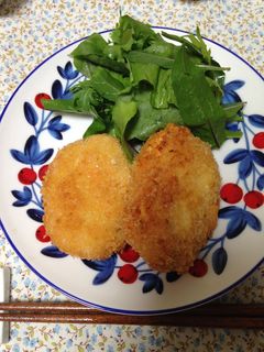 パスタソースでカニクリームコロッケ-レシピのメイン写真