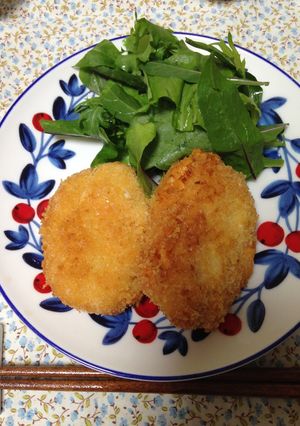 パスタソースでカニクリームコロッケ-レシピのメイン写真