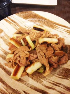焼きネギと豚肉の甘辛炒め-レシピのメイン写真