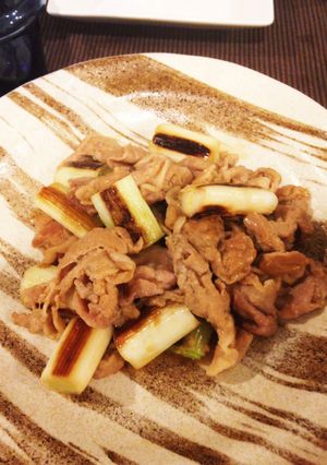焼きネギと豚肉の甘辛炒め-レシピのメイン写真