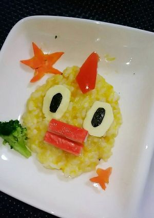 離乳食後期☆ソラジロープレート-レシピのメイン写真