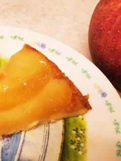 『タルトタタン風』りんごのホットケーキ♥-レシピのメイン写真