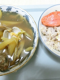 アサリとセロリのスープ-レシピのメイン写真