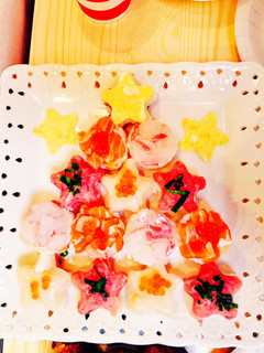手まり寿司風☆パーティー★おもてなしに-レシピのメイン写真