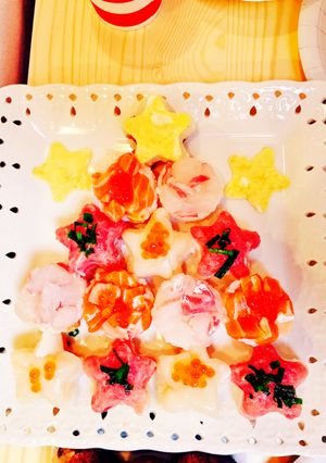 手まり寿司風☆パーティー★おもてなしに-レシピのメイン写真