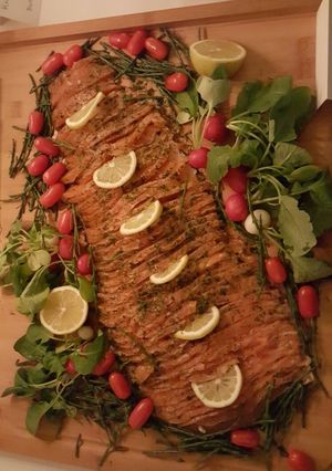 鮭の塩締め⭐️Graved Lachs-レシピのメイン写真