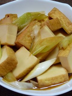 厚揚げ豆腐の甘醤油煮(^_^)/-レシピのメイン写真