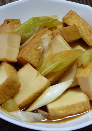 厚揚げ豆腐の甘醤油煮(^_^)/-レシピのメイン写真