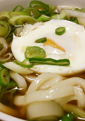ねぎだらけうどん♪-レシピのメイン写真