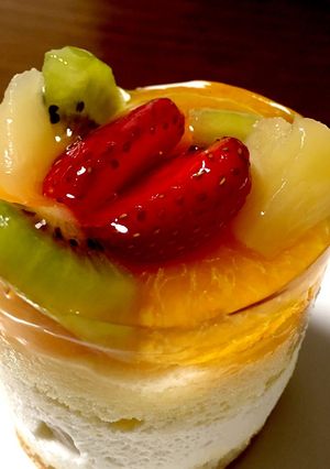 フルーツケーキ☆ナパージュ、アガー記録-レシピのメイン写真