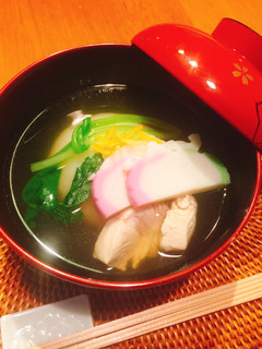 簡単!我が家のおすましお雑煮-レシピのメイン写真