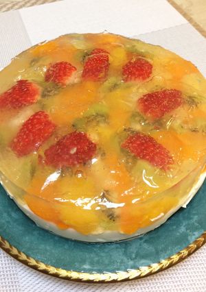 ヨーグルトフルーツケーキ-レシピのメイン写真